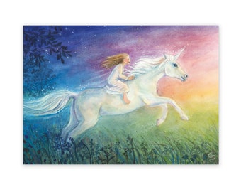 Licorne de carte postale