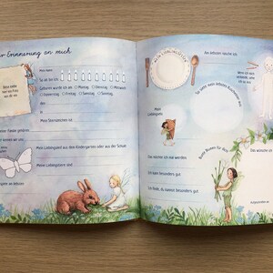 Friendship book, friendship album Waldorf kindergarten and school image 4