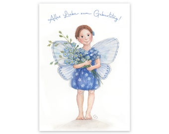 Elfo del biglietto di auguri di compleanno, tavolo stagionale Waldorf