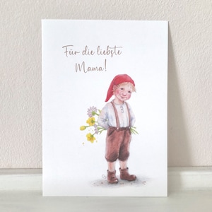 Carte postale pour maman