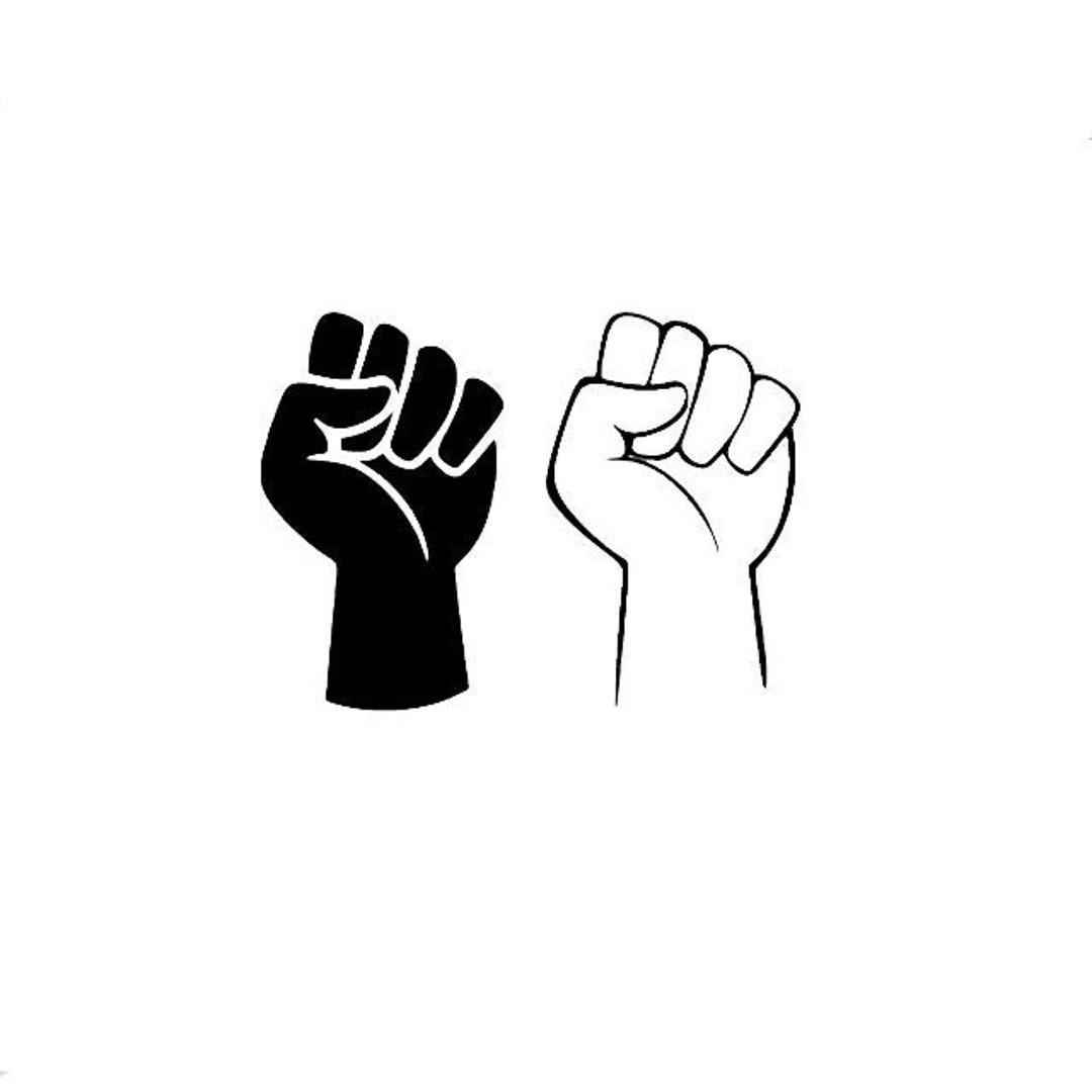 Power to the People SVG Solidarity Social Justice Raised Fist Png 300 ...