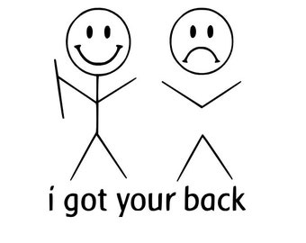 I Got Your Back SVG and PNG - Funny Stick Figure SvG - Sarcastic SVG - Car Decal - Png 300 dpi - Sublimation - Cut File - Digital Download