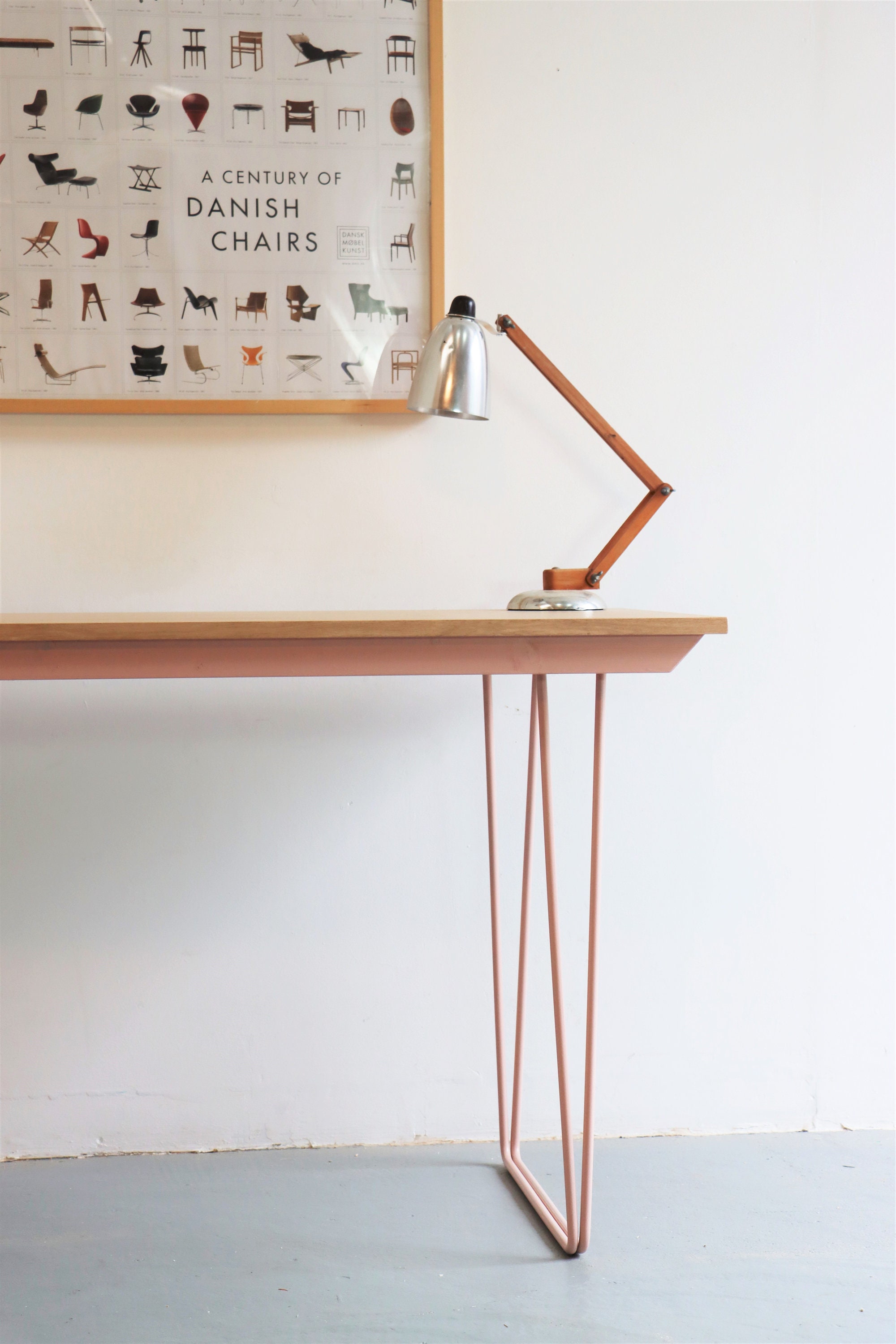 Vintage Retro Desk. Computer Desk. Mid Century Modern Etsy Australia