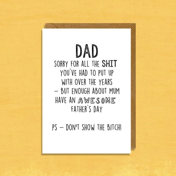 things to put in fathers day cards