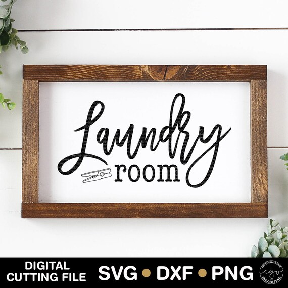 Download Cut File Laundry Room Svg Dxf Png Silhouette Cameo Cricut Etsy PSD Mockup Templates