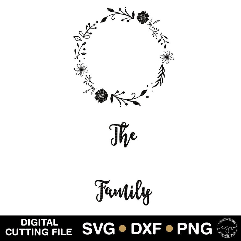 Download Cut File Last Name Family Svg You Personalize SVG DXF PNG ...