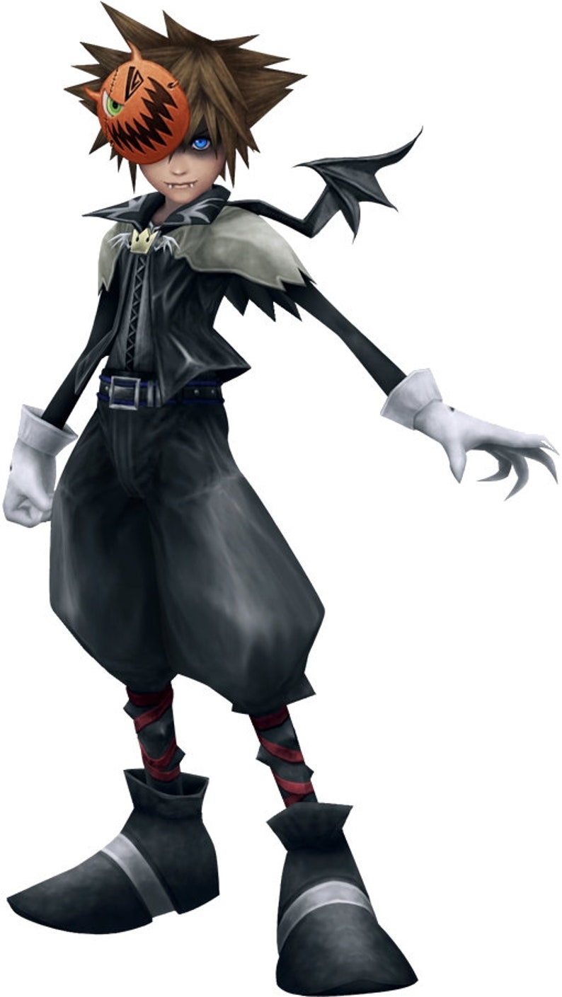 Kingdom Hearts Cosplay Leggings Halloween Town Sora