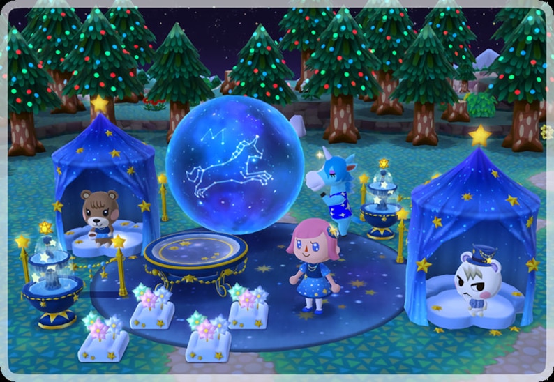 Stardust Animal Crossing Starry Night Chiffon Haori Etsy