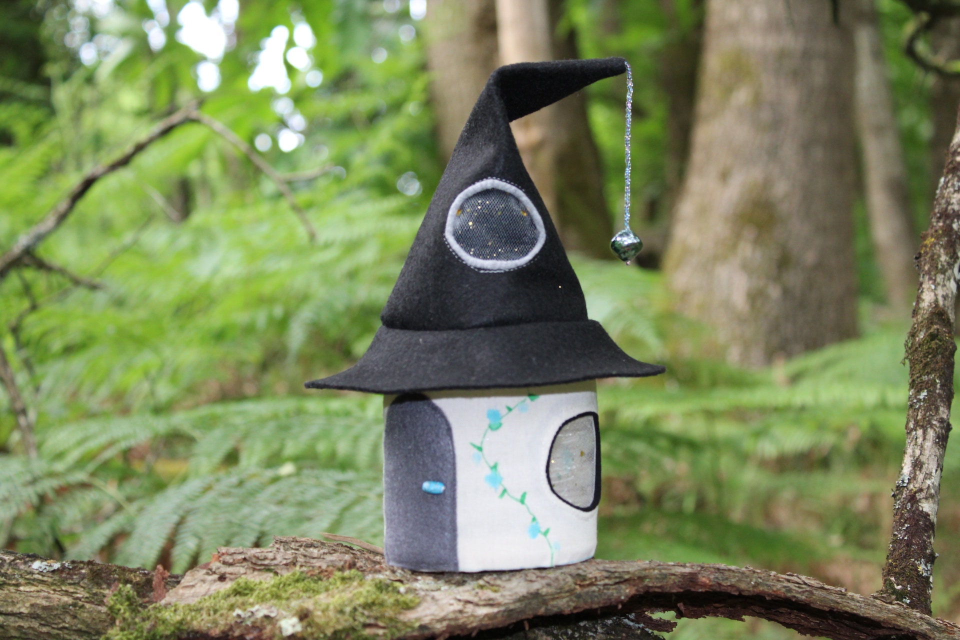 Veilleuse Maison de Fée Toit Noir