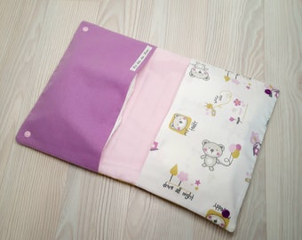 Diaper and wipes pouch or health record cover