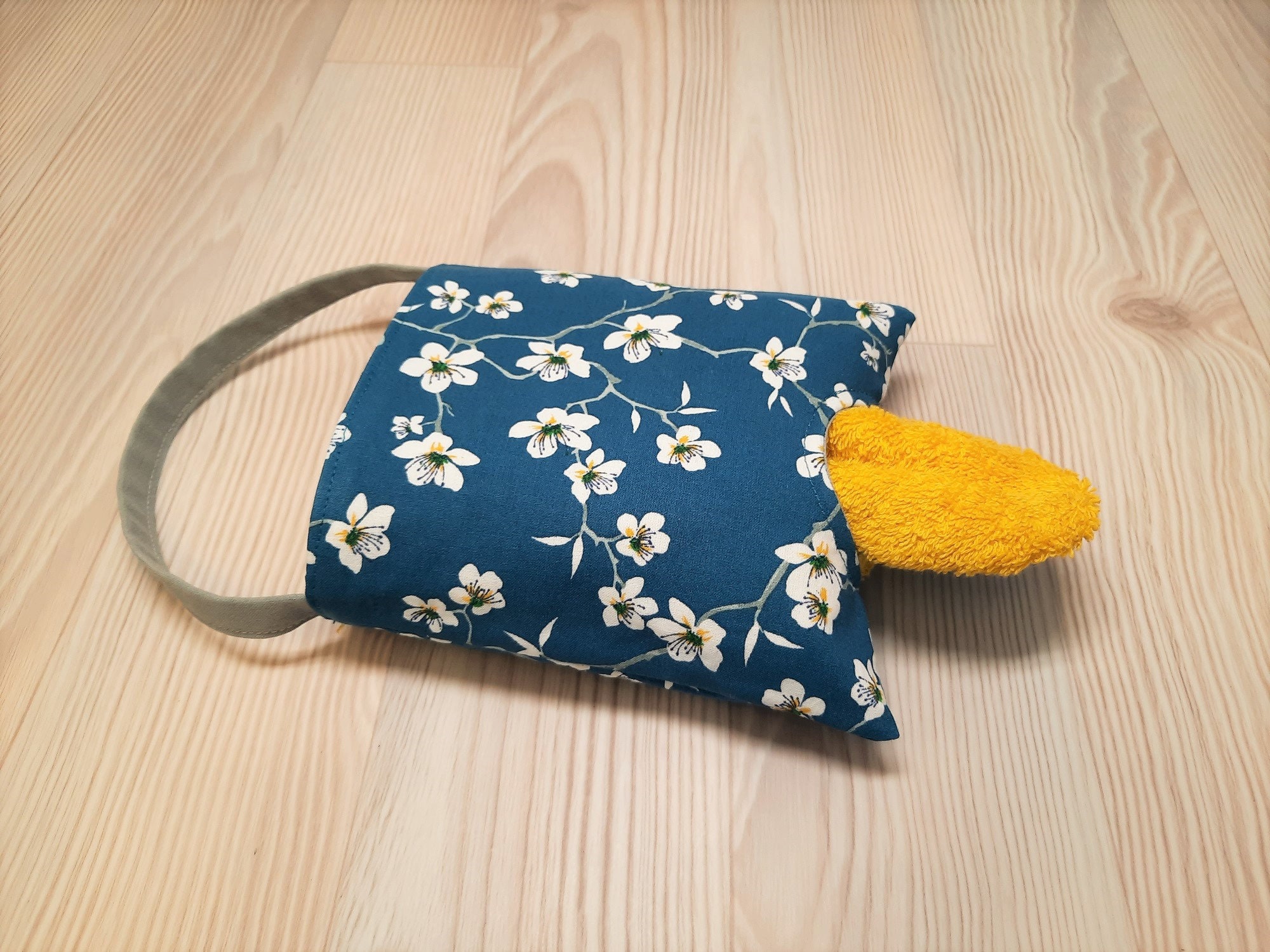 Distributeur de Lingettes Carrées et 5 Lingettes-Gants