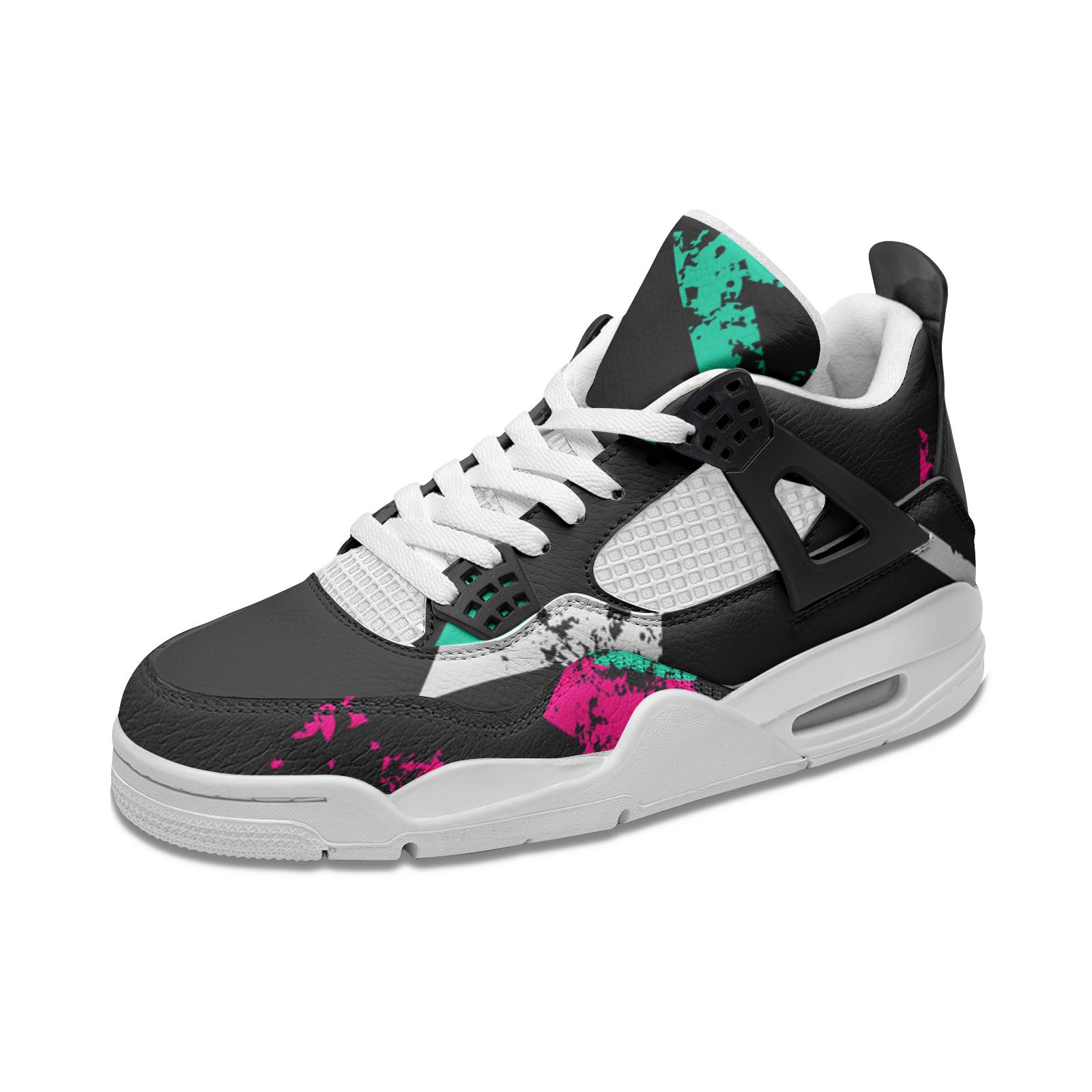 LUMLifeArt Retro Stars Unisex Non Slip Lace Up Breathable Fashion Sneakers
