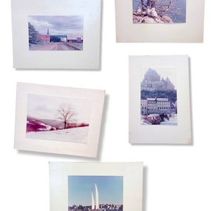 Vintage Lot of Photos of Quebec, Canada in the Early-Mid 1900s by Ira Mansfield