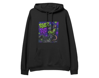 LUMLifeArt's "River Rat" 508 Men's Soft Cotton Hoodies