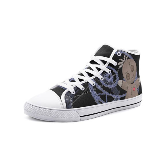Lumlifeart Voodoos Unisex High Top Canvas Shoes - Etsy