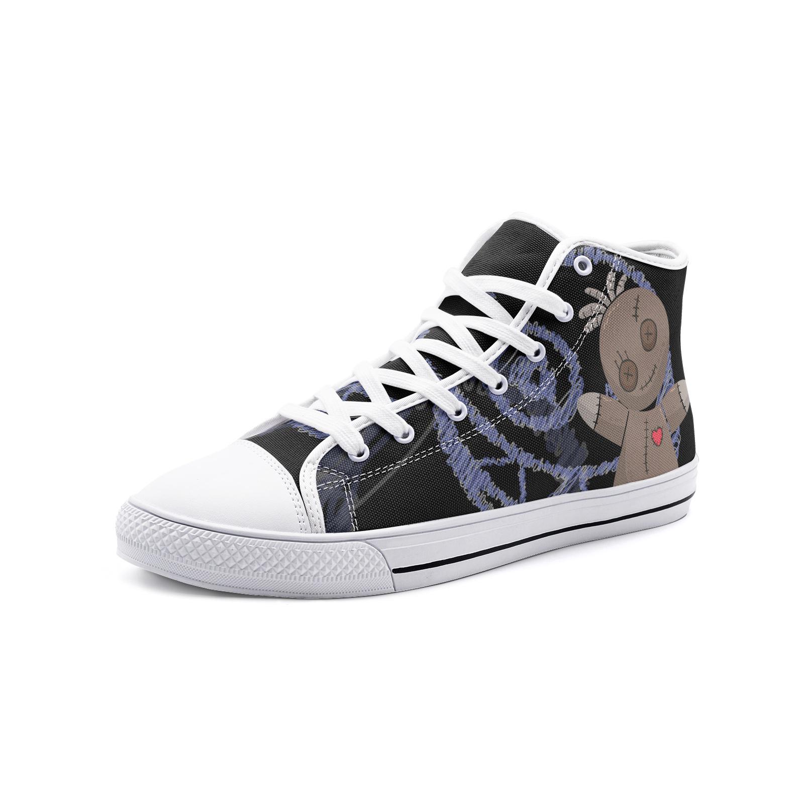 Lumlifeart Voodoos Unisex High Top Canvas Shoes - Etsy