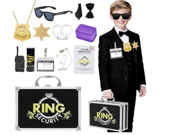 NIB "Ring Security" Kids Ring Bearer 13pc Dress Up Set