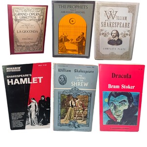 Lot of Vintage Shakespeare and Romance Books