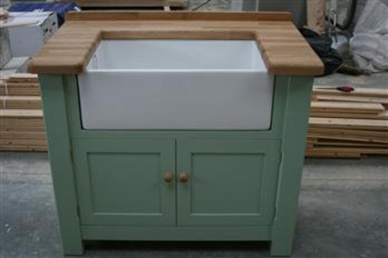 Sink unit to fit 800mm Belfast Sink Etsy