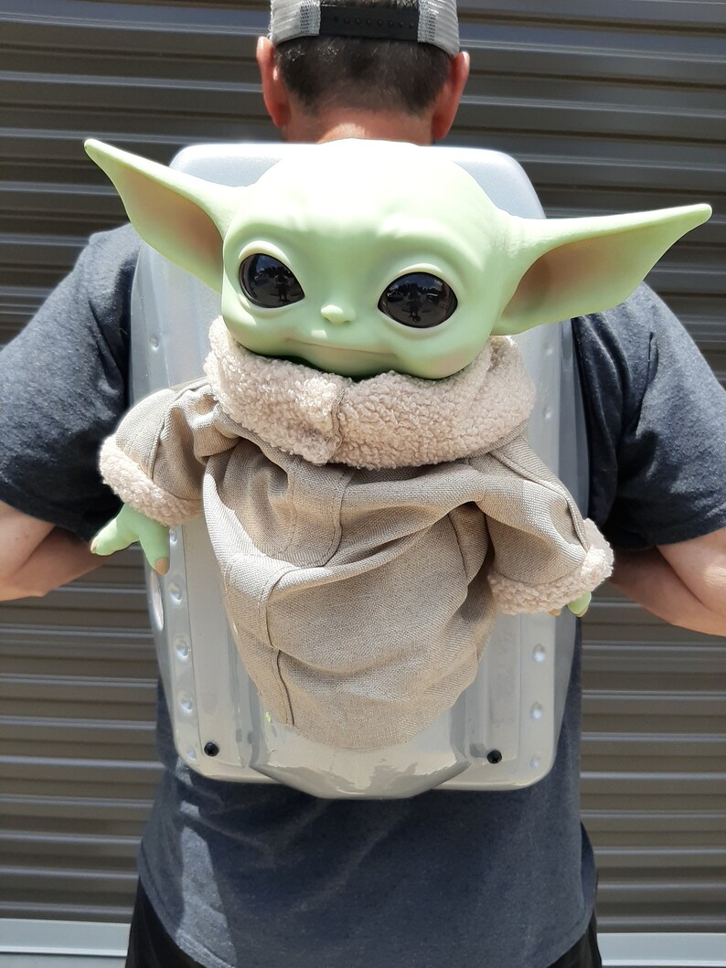 Baby Yoda Backpack Star Wars Pack Disney Backpack Etsy
