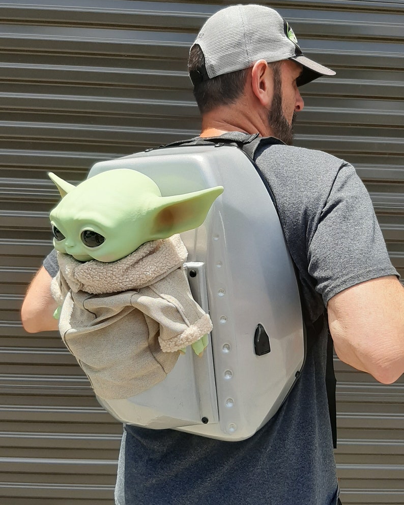 Baby Yoda Backpack Star Wars Pack Disney Backpack Etsy