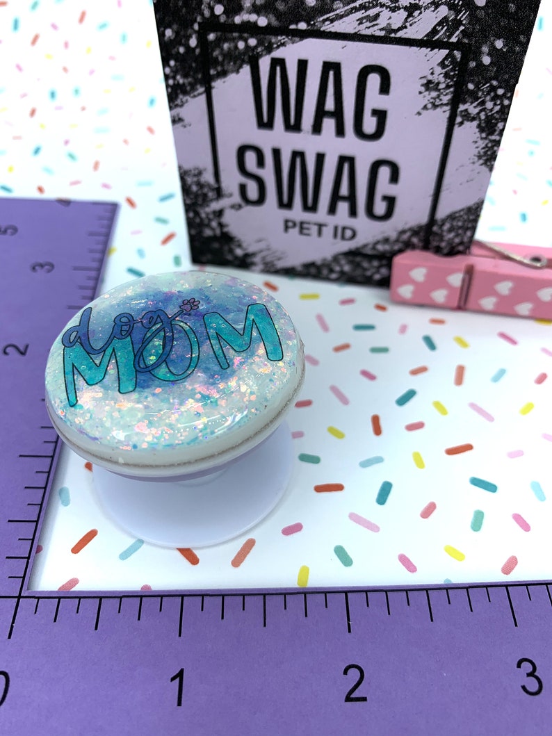 Tech Gift Customized Phone Grip Dog Mom Phone Grip Personalized Dog Gift