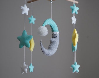 Mobile Etoile Lune Etsy France
