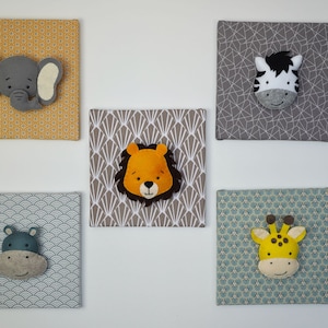 Savannah pictures. Baby room decoration