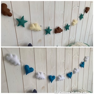 Star garland to personalize