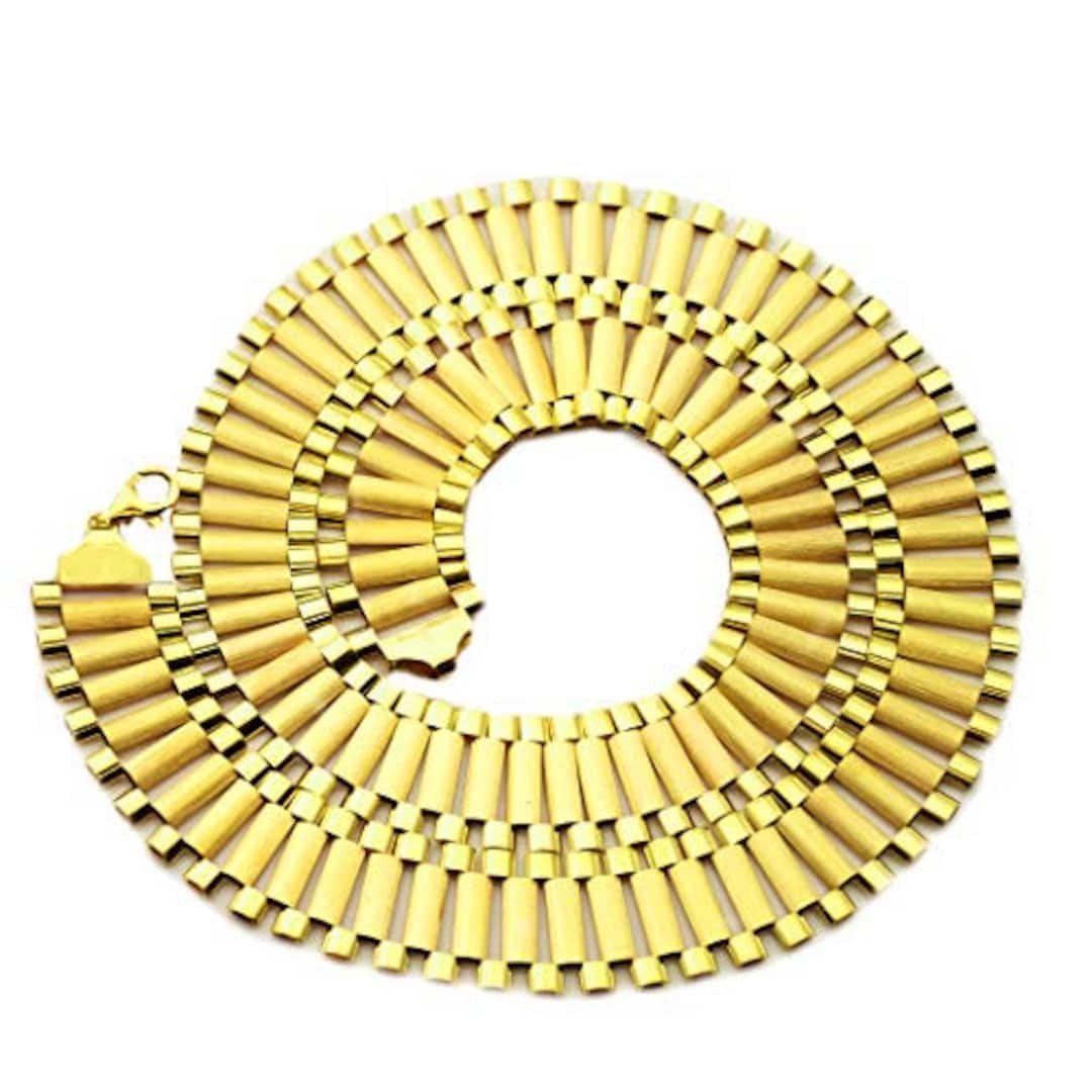 Lovebling 10k Yellow Gold RX Chain Necklace available From 5mm to 20mm