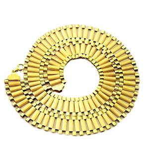 LoveBling 10k Yellow Gold RX Chain Necklace (Available from 5mm to 20mm)