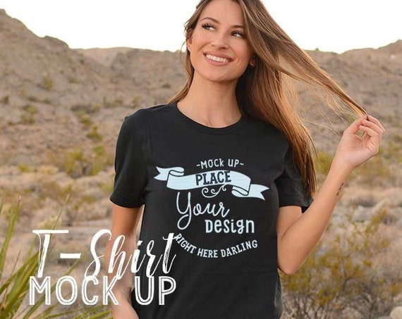Bella Canvas 3001 Mockup Bella Canvas Black Shirt Mockup Bella Canvas 3001 Mockup Bella Canvas Black Shirt Mockup