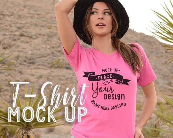 Bella Canvas 3001 Mockup Bella Canvas Pink Shirt Mockup Bella Canvas 3001 Mockup Bella Canvas Pink Shirt Mockup