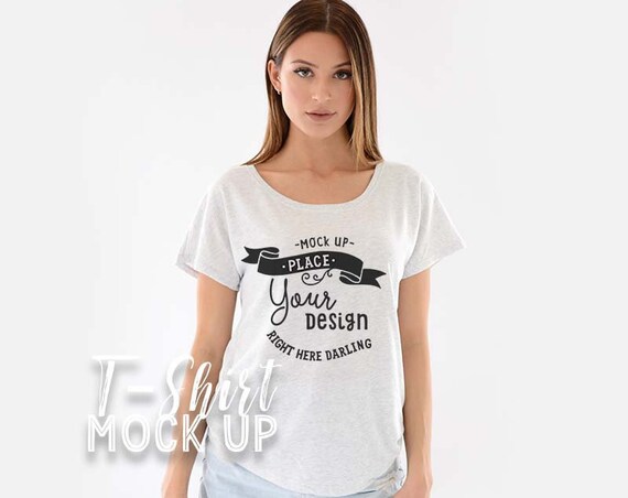 Next Level 6760 Dolman Next Level Mockup Model Mockup