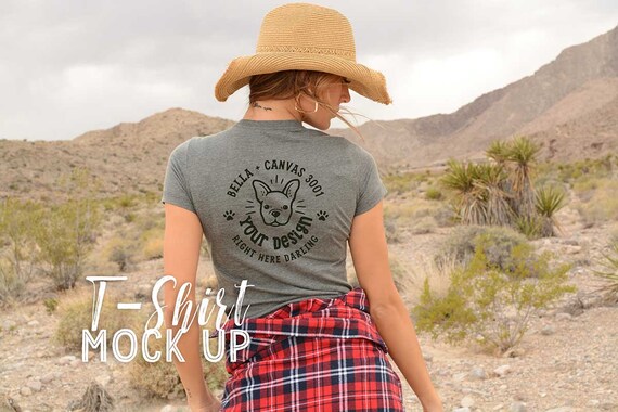 Bella Canvas Mockup Bella Canvas Deep Heather Shirt Mockup Bella Canvas Mockup Bella Canvas Deep Heather Shirt Mockup