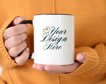 Download Mug Mockup Black Handle Winter Mug Mockup Styled Stock Photography Printful Mug Mockup Coffee Mug Mockup Blank Mug Photo T Shirt Mockup Images