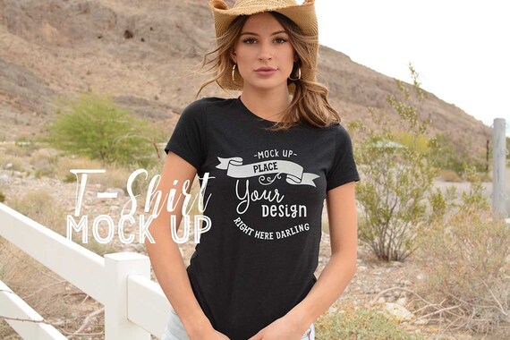 Bella Canvas Model Mockup Dark Grey Heather Shirt Mockup Bella Canvas Model Mockup Dark Grey Heather Shirt Mockup