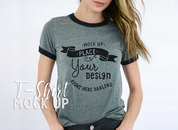 Download Trends For Ringer T Shirt Mockup - mockupsfree