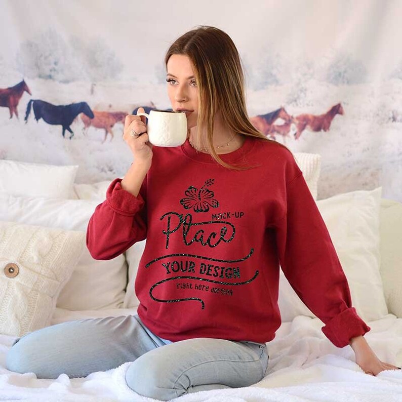 Download Gildan 180 Shirt Mockup Lifestyle Photography Sweatshirt Mockup Gildan 18000 Mockup Photos For Bloggers Model Mockup Photography Art Collectibles Minyamarket Com