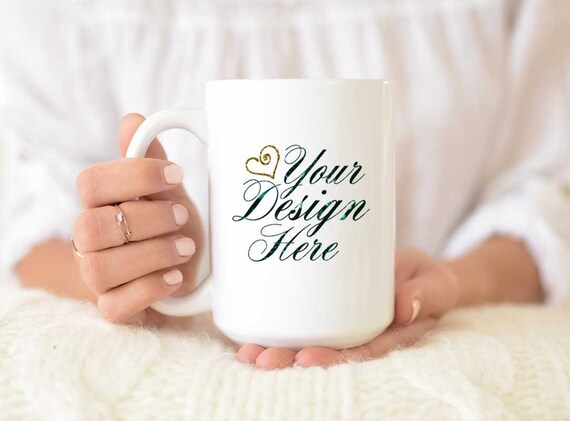 Mug Mockup Winter Mug Mockup Styled Stock Photography Etsy