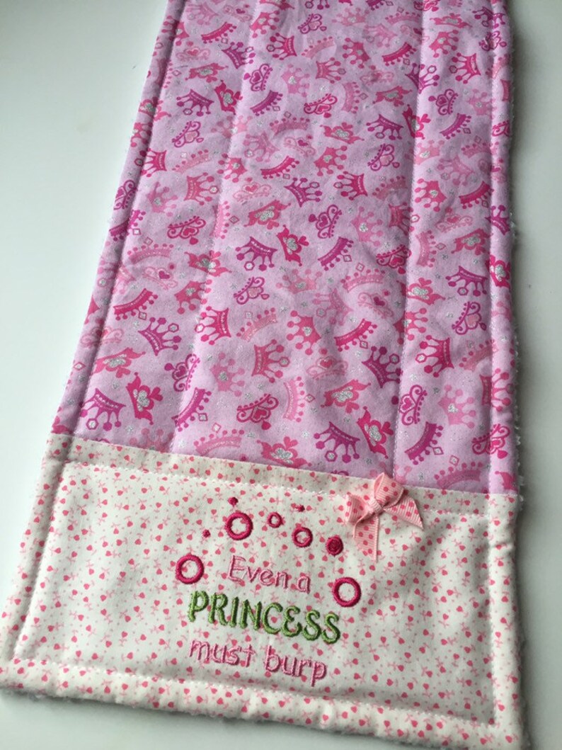 Baby Burp ClothPrincess Burp cloth
