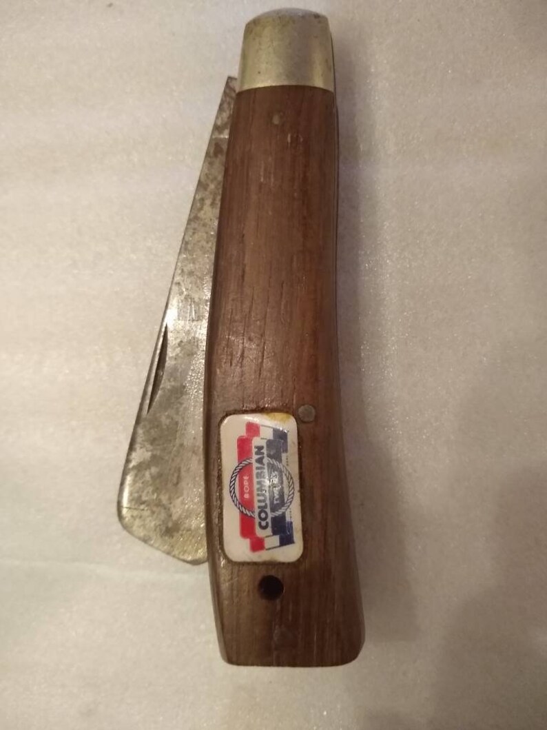 Vintage Schrade Walden NY USA 163 Rope Knife Columbian Rope Etsy