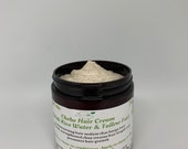Chebe Hair Cream With Fermented Rice Water Tallow Chebe Aloe Vera Sea Moss Amla Fenugreek