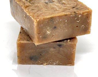 Barre de savon Yoni (vulve)|pH blanc|Probiotique avec vinaigre de cidre de pomme et yogourt...Détox et raffermissement avec feuilles de Sidr|Doux parfum de musc... 100 ml