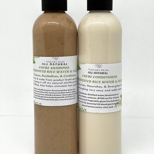 Chebe Shampoo and Conditioner Set | Fermented Rice Water & Tallow image 2