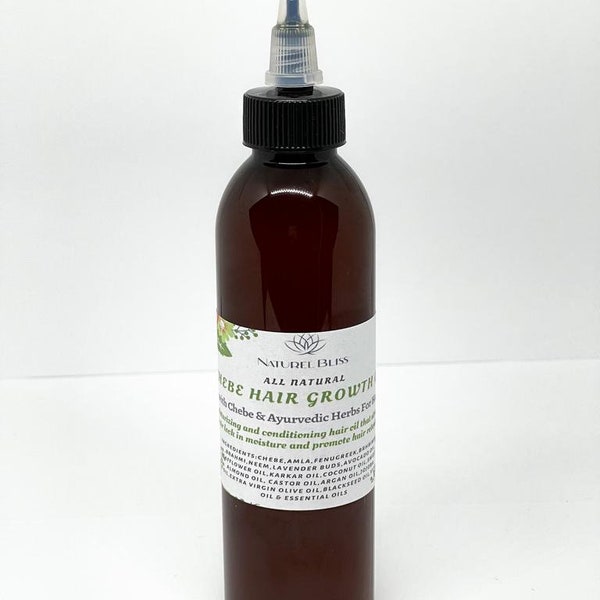 Hair Growth Oil with Chebe & Ayurvedic Herbs