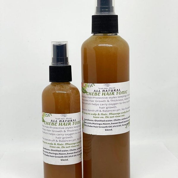 Hair Growth Tonic with Chebe & Ayurvedic Herbs