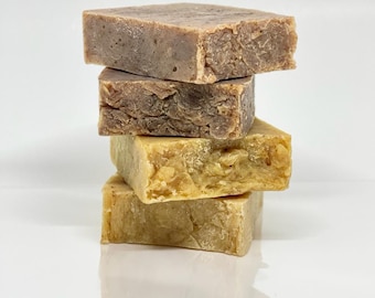Naturseifen (Kurkuma, Ziegenmilch, Zitrus, Neem, Sandelholz…)