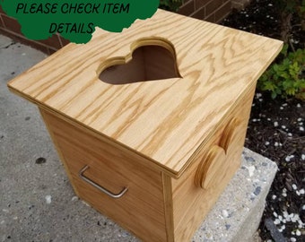 Yoni Stool/Yoni Steam Stool/V-Steam Box With Open Top Lid