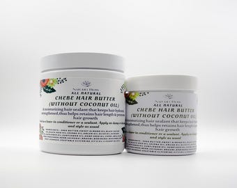 Chebe Hair Butter, Aloe Vera, Amla, Fenugreek (No Coconut Oil)